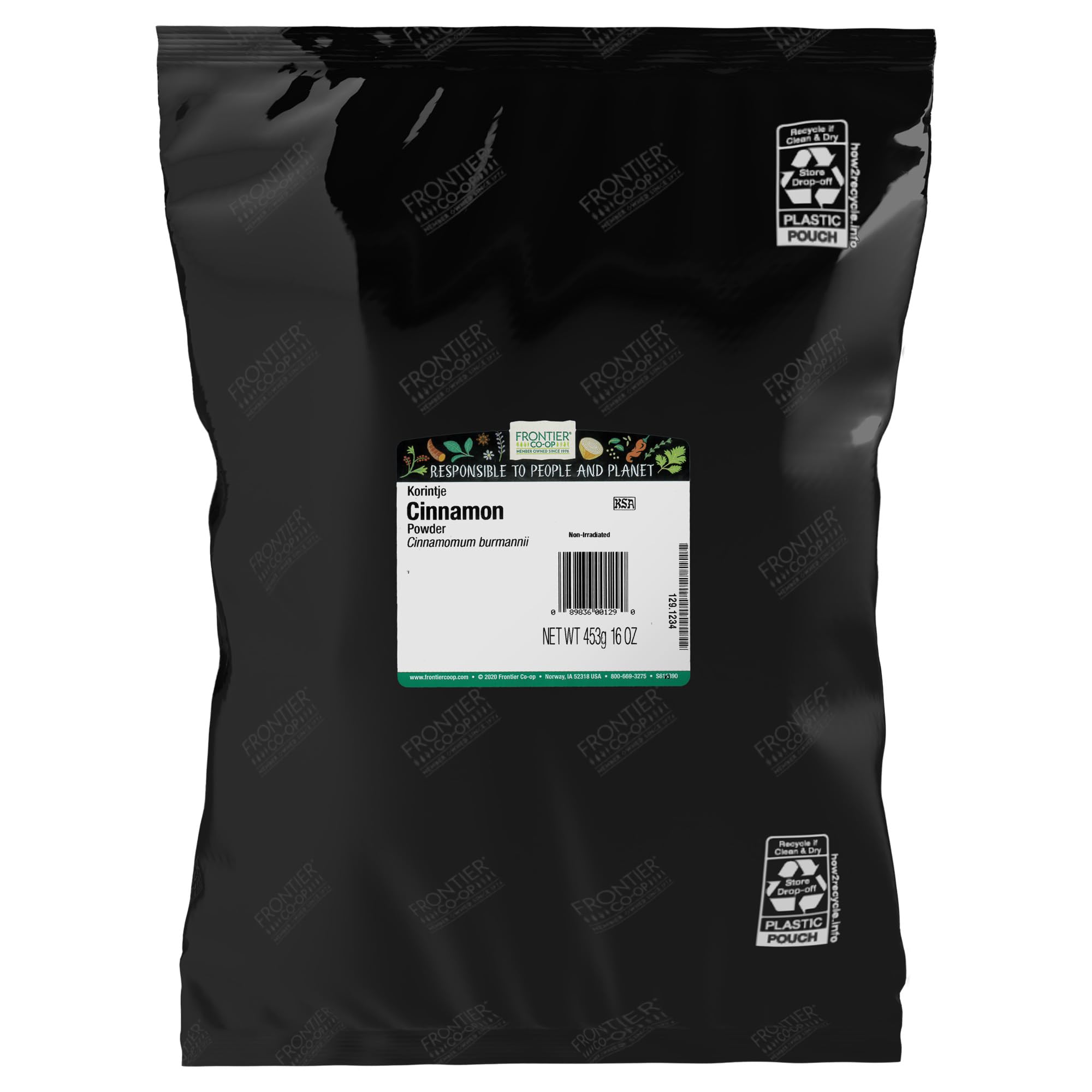 Amazon.com : FRONTIER Cinnamon Pwdr Korintje, 1 LB : Cinnamon